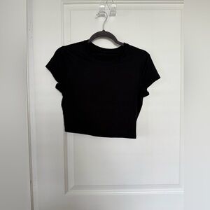 Alo Yoga Cropped Finesse Short Sleeve